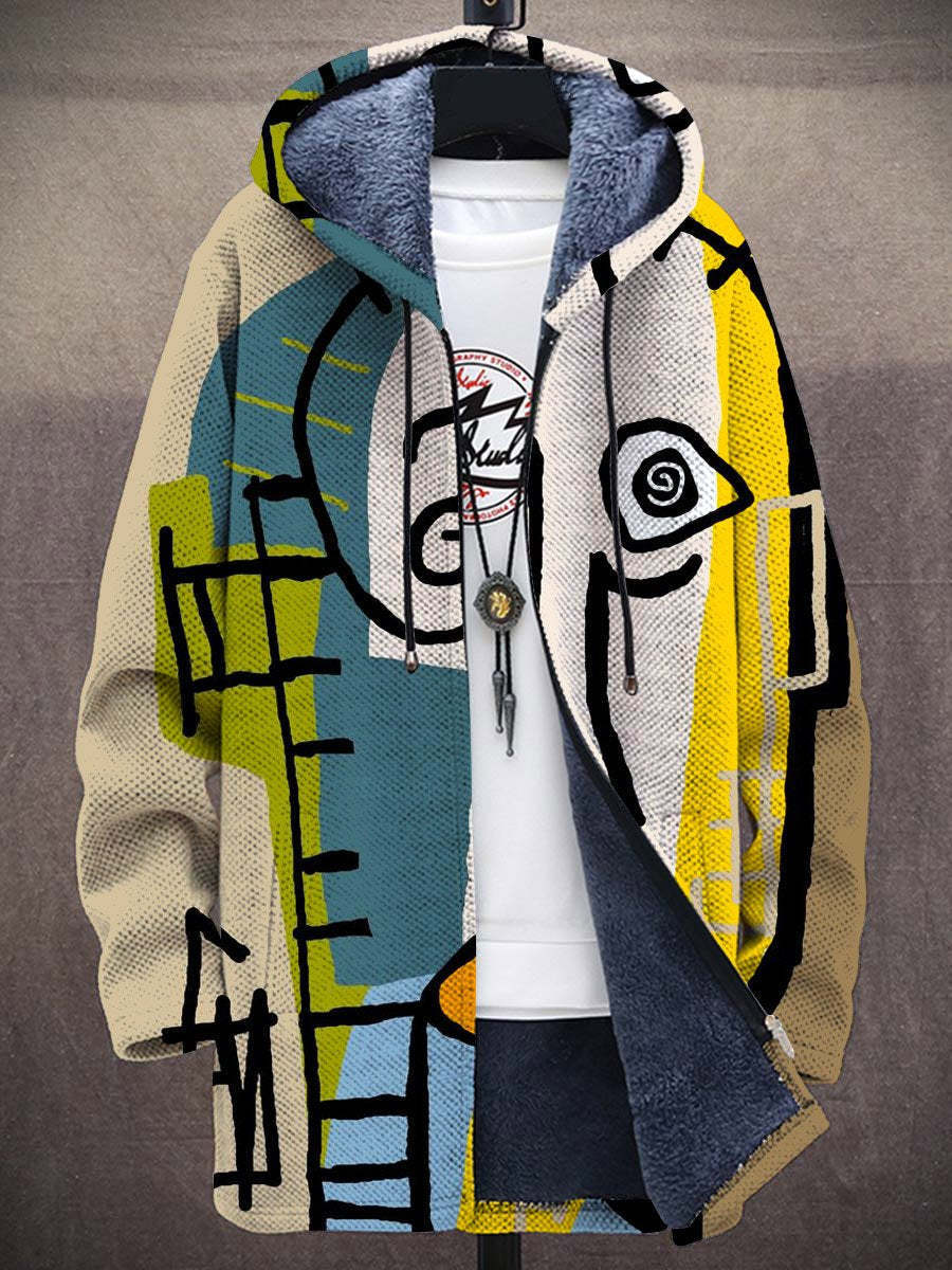 Bindi - Luksuriøs Cardigan Inspireret Af Kunst