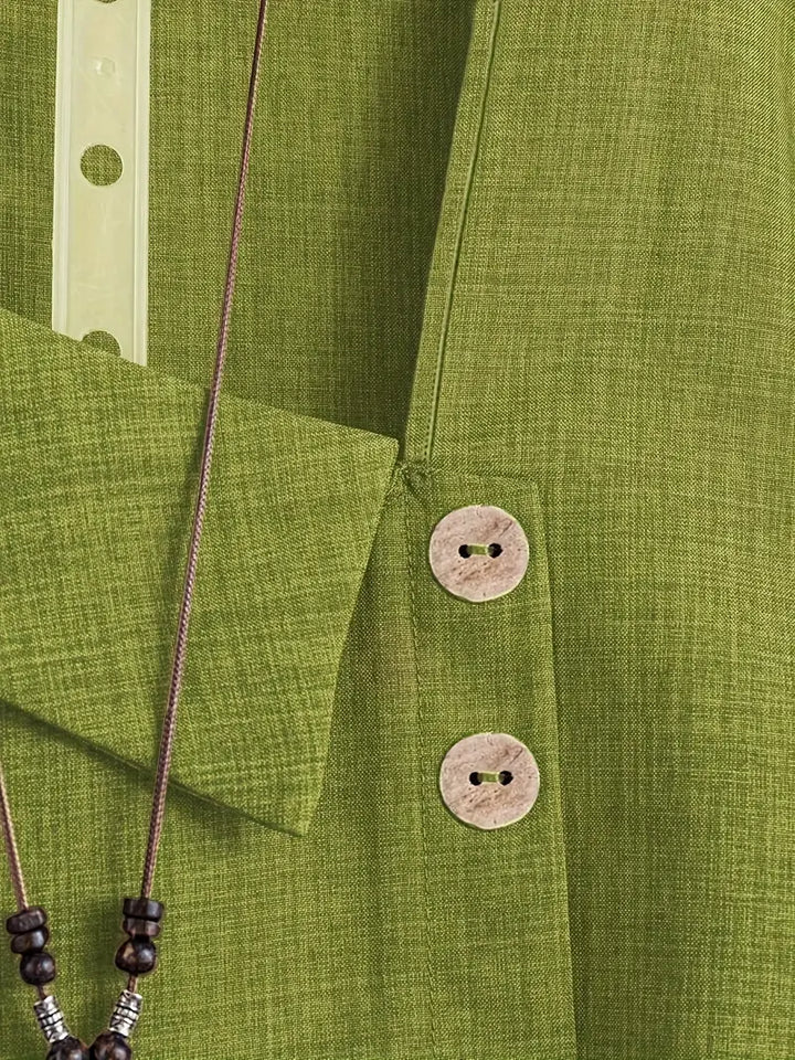 Milany - Afslappet Bluse Med Asymmetrisk Halsudskæring