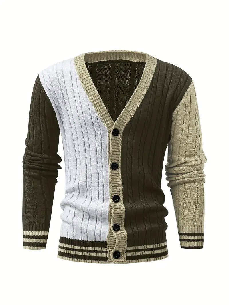 Bryant - Åndbar Strikket Langærmet Cardigan