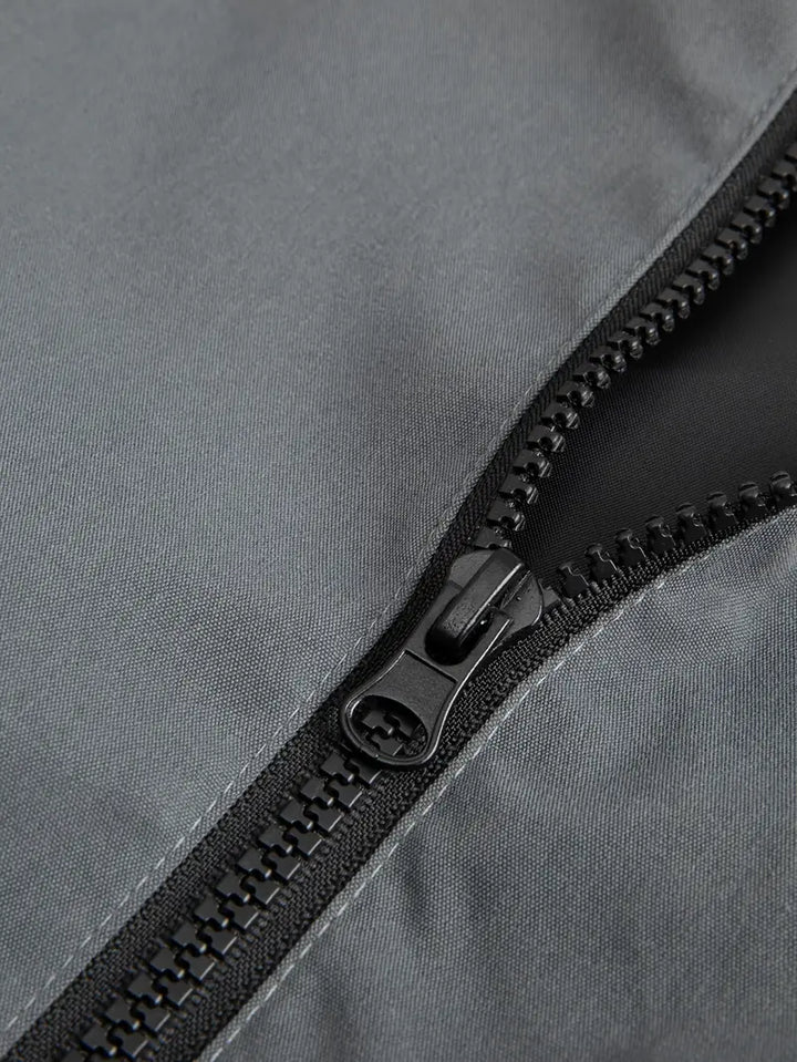 Conor - Vindjakke Med Lynlås Og Hætte