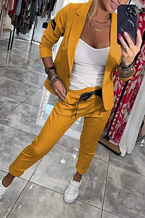 Kseniya - Elegante Blazer Og Bukser