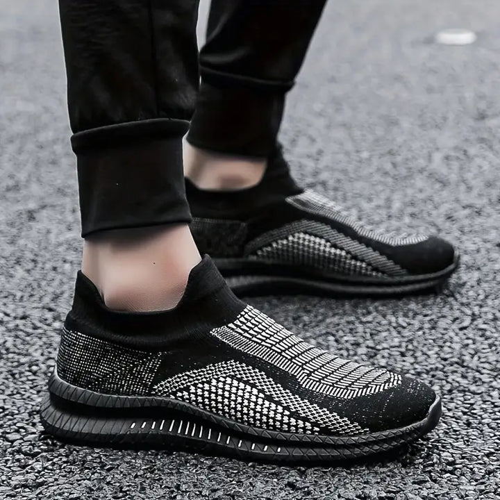 FlexStride - Åndbar Letvægts Sneaker i Strik