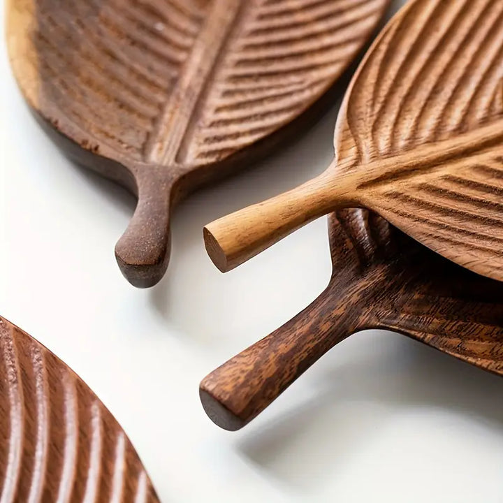NaturePlatter - Bladformet Serverings Bakke