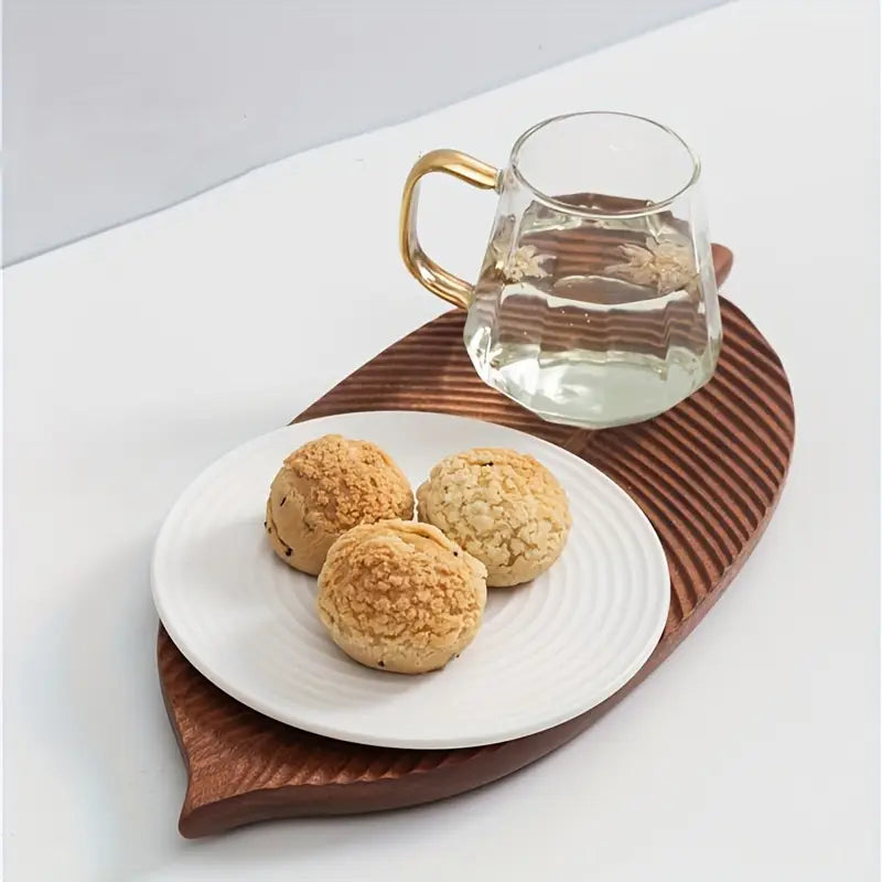 NaturePlatter - Bladformet Serverings Bakke