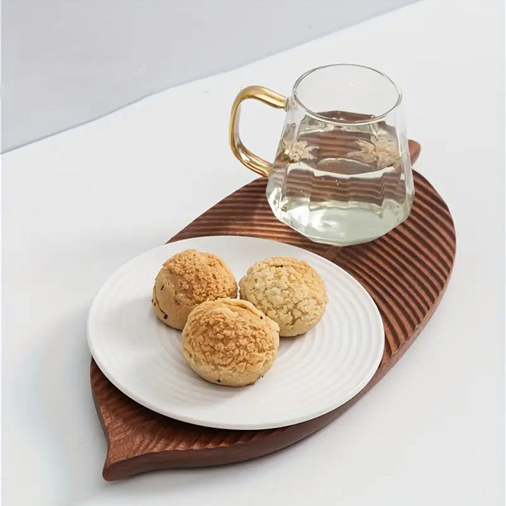 NaturePlatter - Bladformet Serverings Bakke