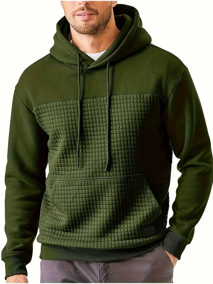 Dashiell - Sweatshirt Med Hætte Og Struktur