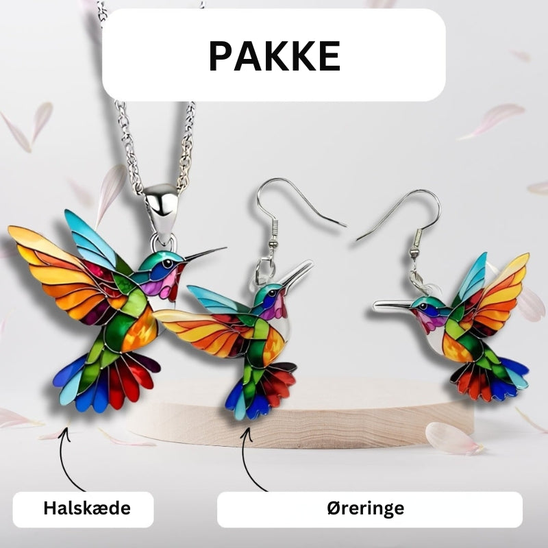 Samantha - Elegant Kolibri Halskæde