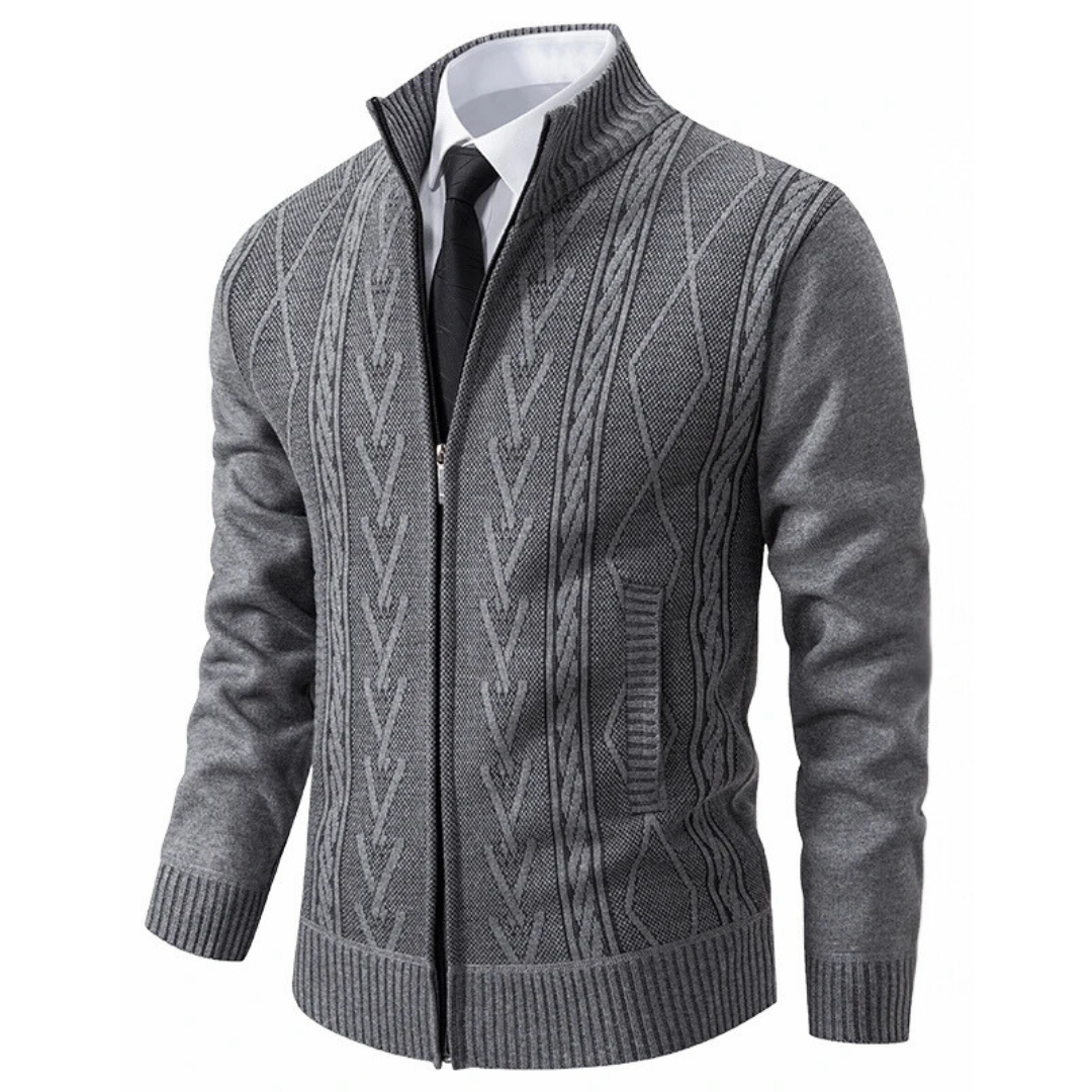 Broderick - Eksklusiv Varm Cashmere Sweater