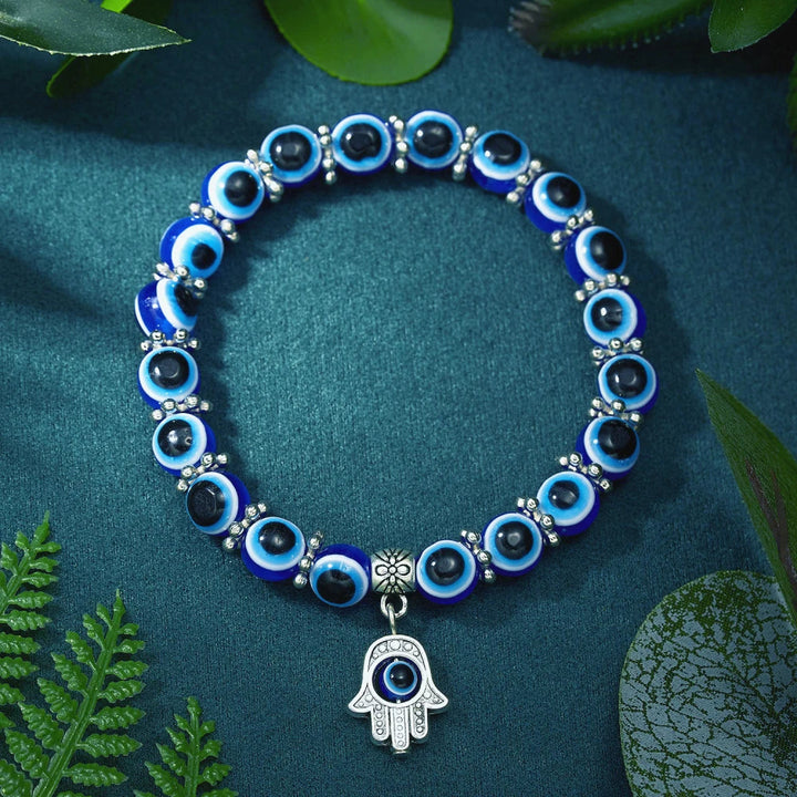 Eliani - Saphira Ond øje-Amulet Ankelkæde