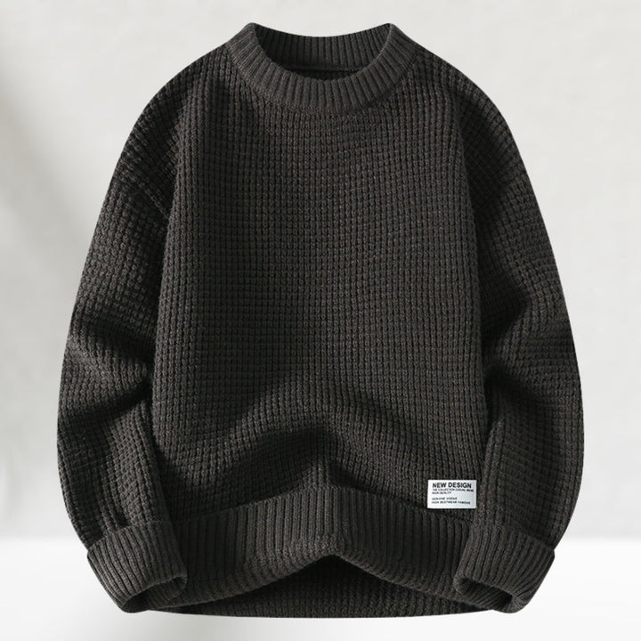 Jesse - Rundhalset Strikket Sweater