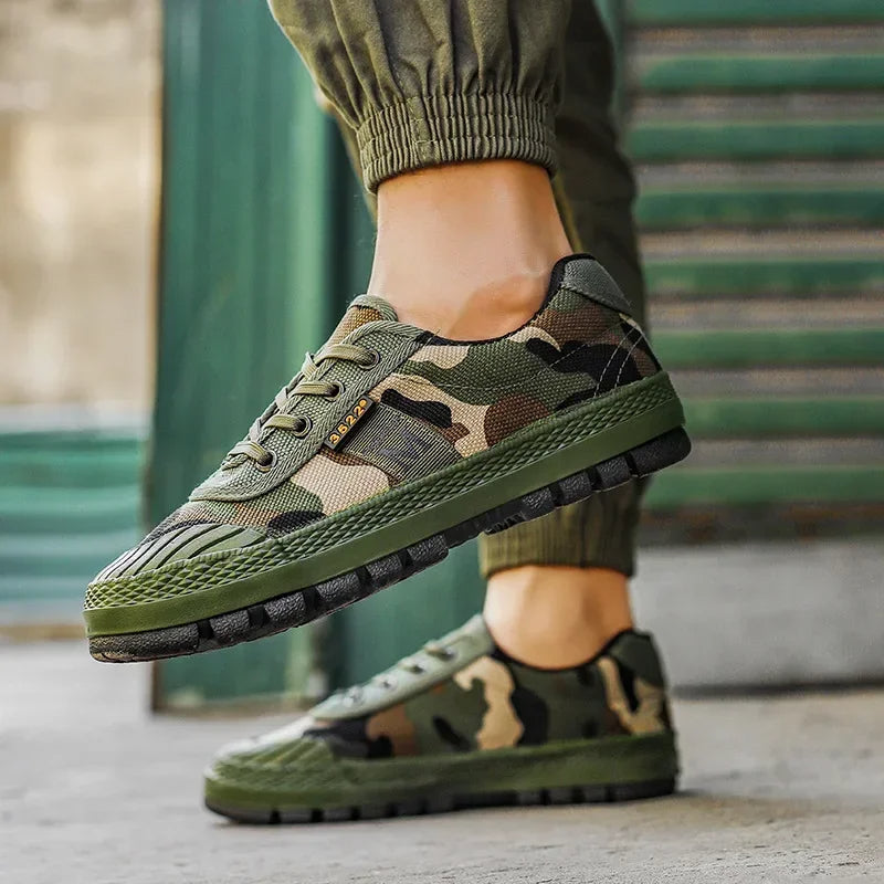 Wendell - Camouflage Sneakers Til Alle Terræn