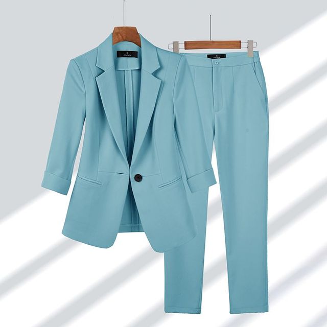 Viktoriya - To Delt Blazer- Og Buksesæt