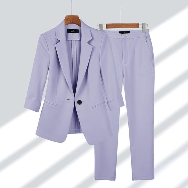 Viktoriya - To Delt Blazer- Og Buksesæt