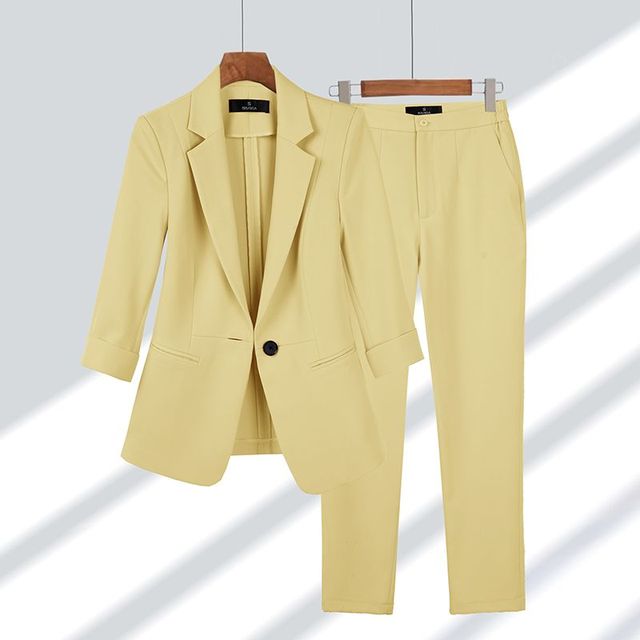 Viktoriya - To Delt Blazer- Og Buksesæt