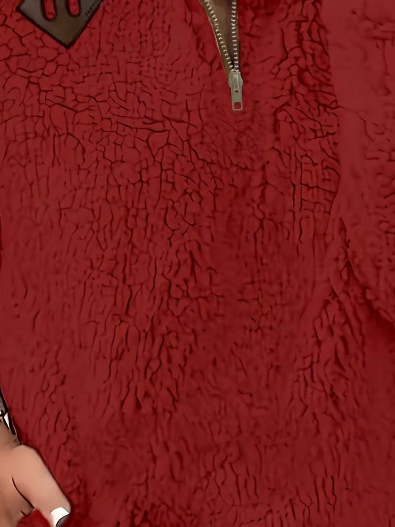 Humera - Elegant Langærmet Jakke Med Lynlås