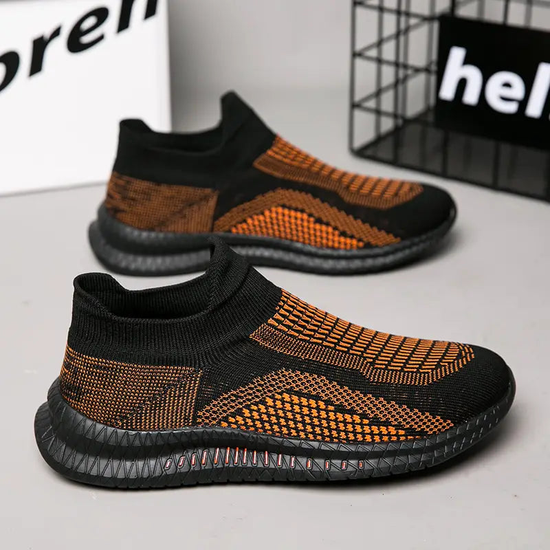FlexStride - Åndbar Letvægts Sneaker i Strik