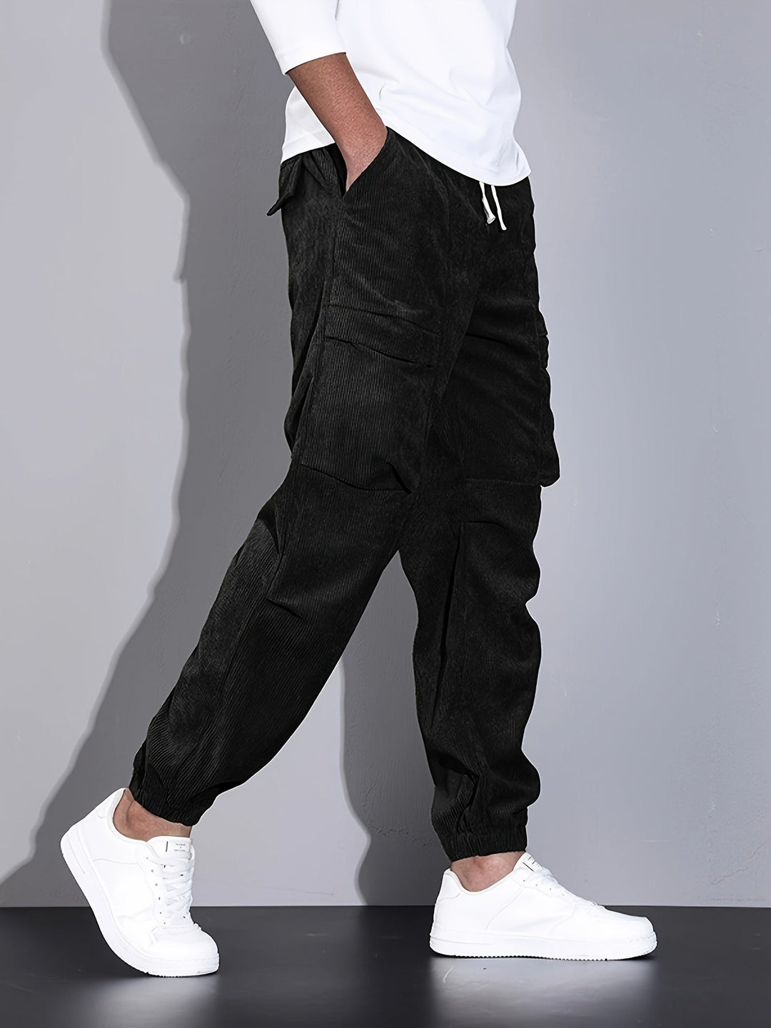 Blevin - Cargo Bukser Med Flere Lommer