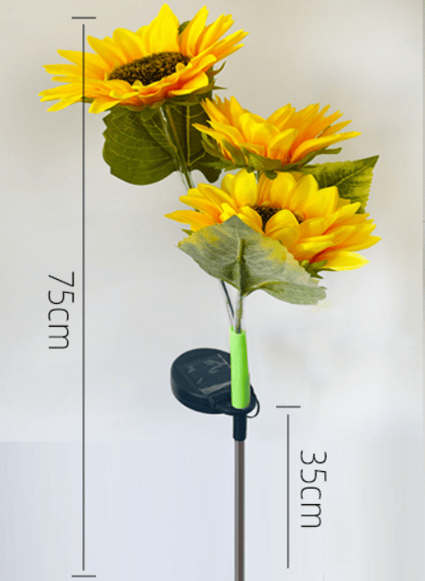 FloralGlow - Solcelledrevne LED-Solskinslamper Til Haven