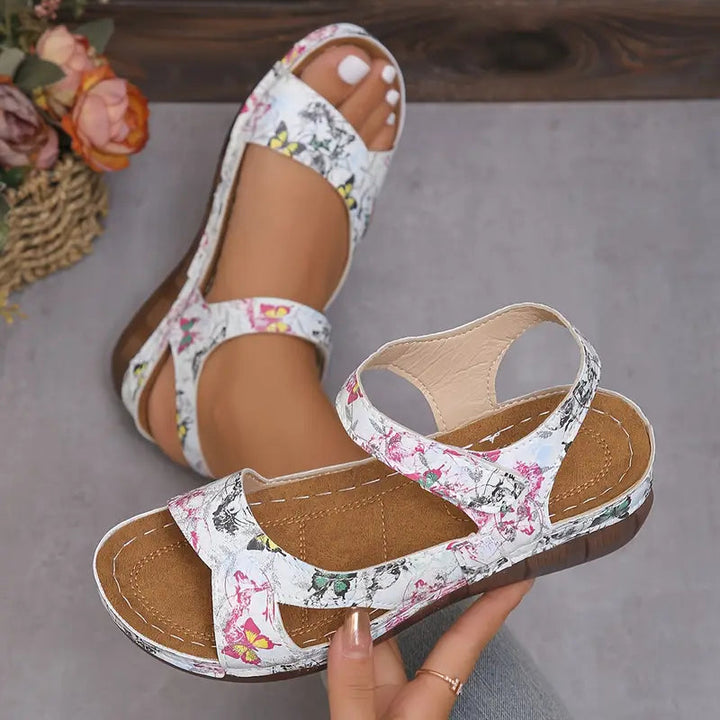 Navina - Ortopædisk Kile Sandalen
