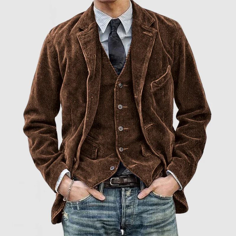 Cyrille - Tidløs Vintage Jakke og Vest