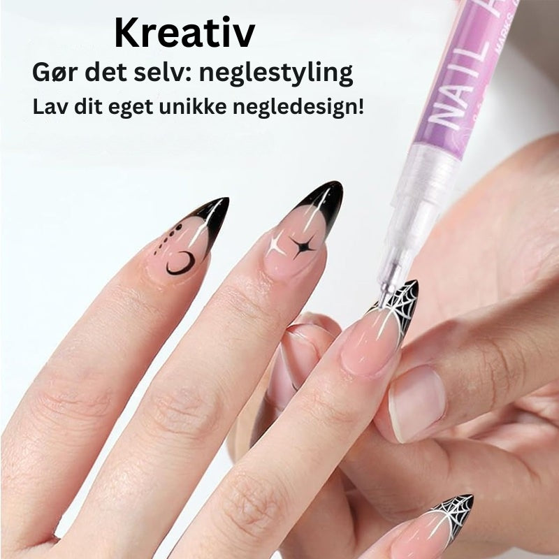 GlamSketch - Neglelak Penne i 12 Farver