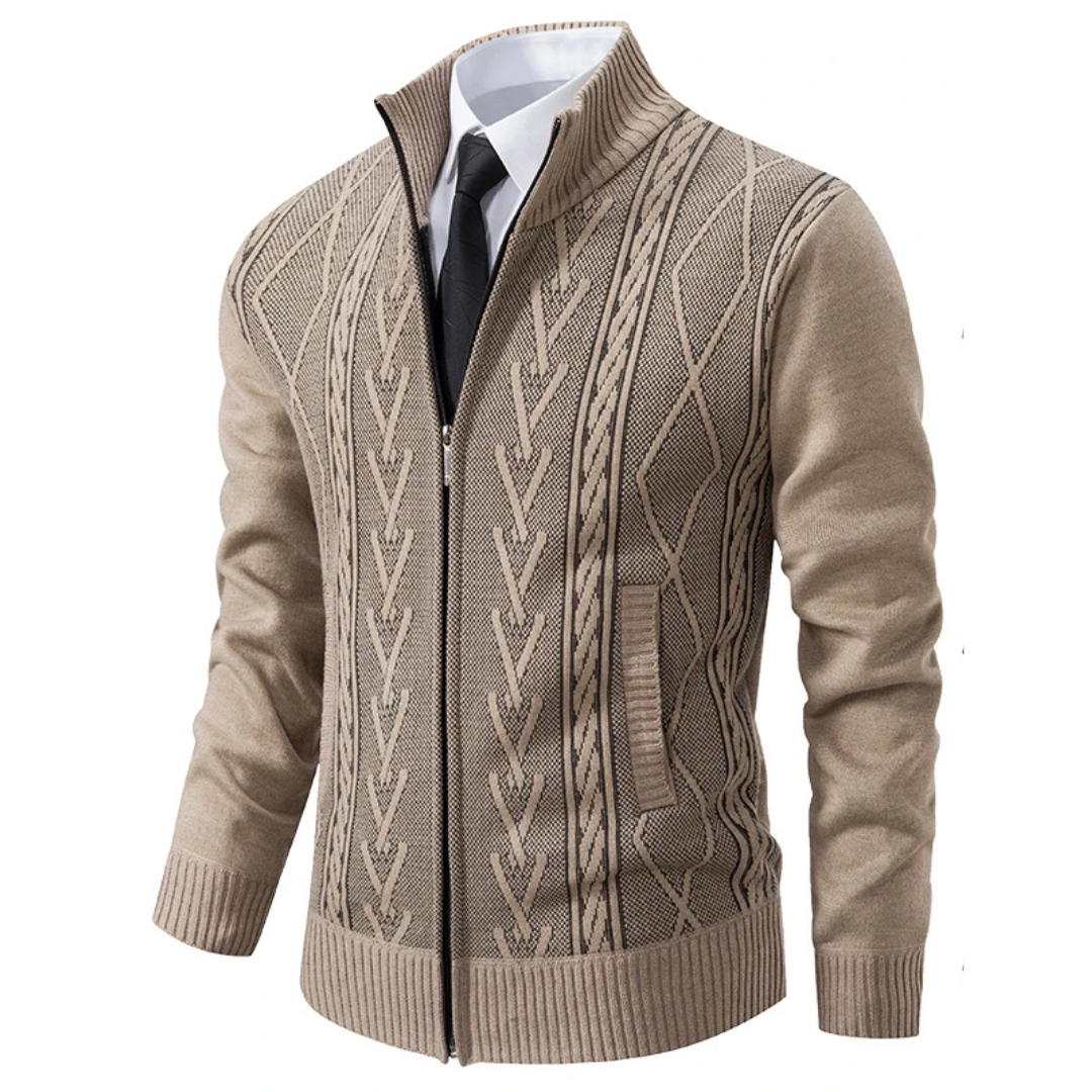 Broderick - Eksklusiv Varm Cashmere Sweater