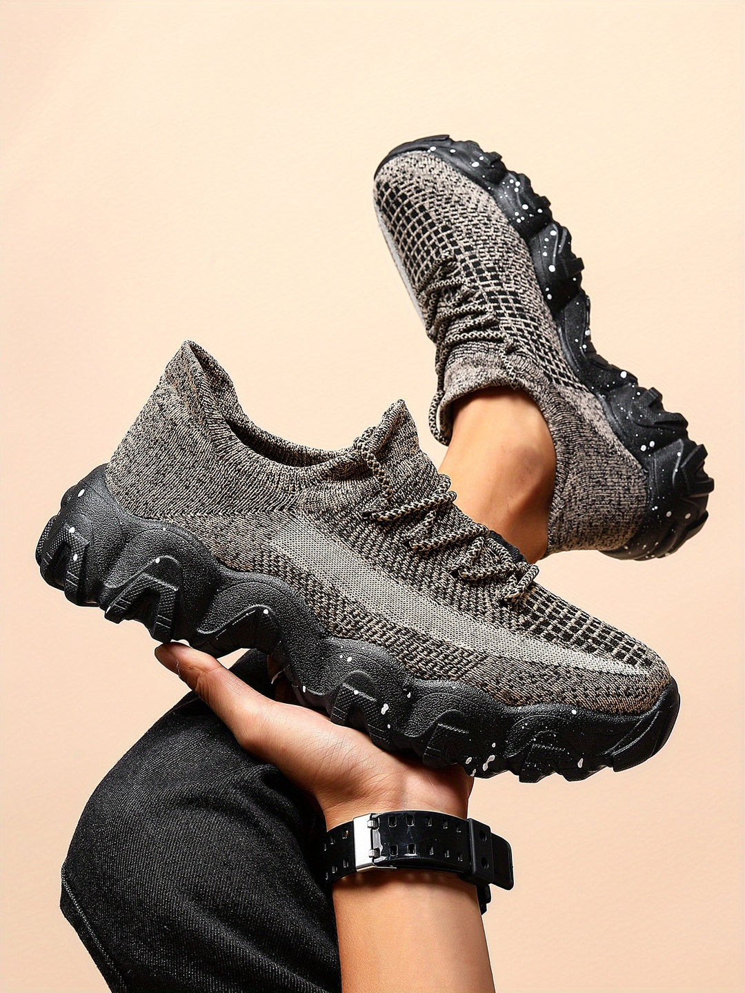 Octavio - Komfortabel strikket Turnschuh