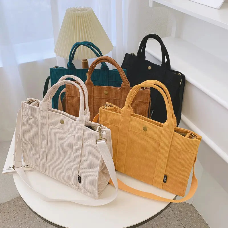 Marella - Vintage Inspireret Corduroy Taske
