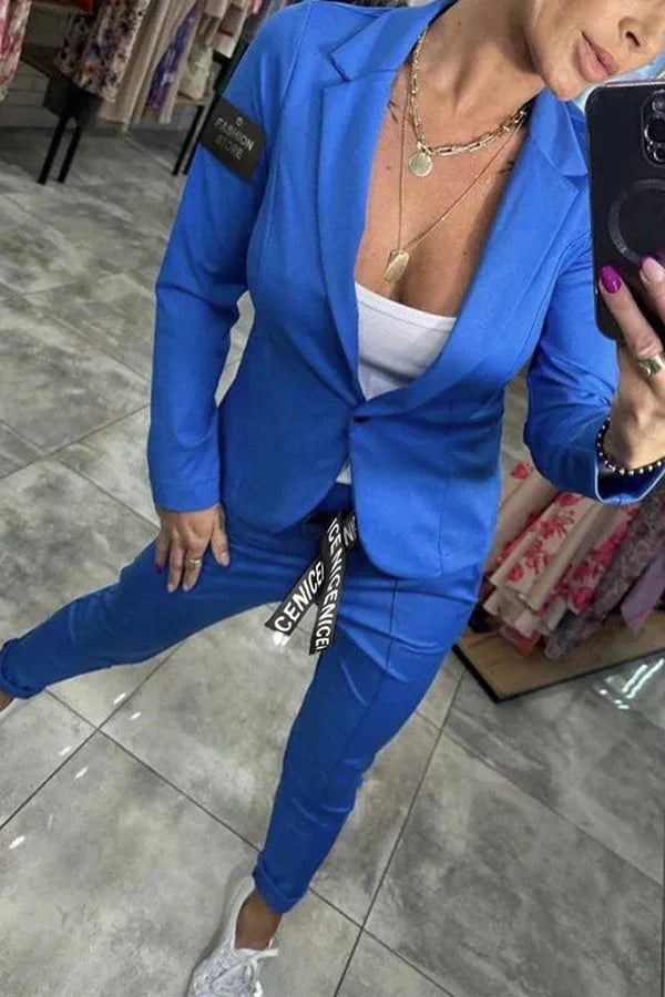 Kseniya - Elegante Blazer Og Bukser