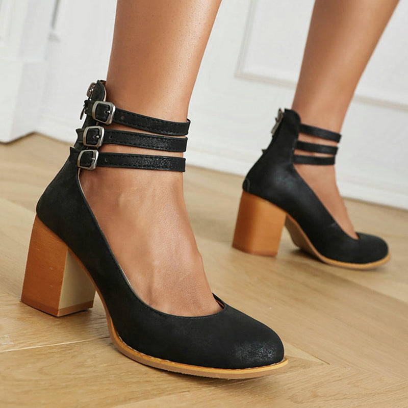 Caa - Enkle Sandaler Med Ankelrem