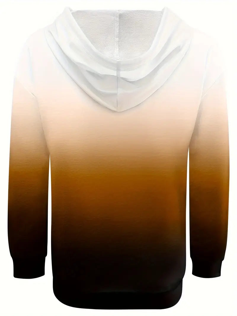 Areeqa - Hættetrøje Med Farveovergang Og Snøre