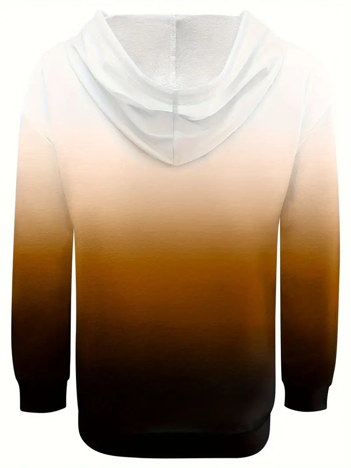 Areeqa - Hættetrøje Med Farveovergang Og Snøre