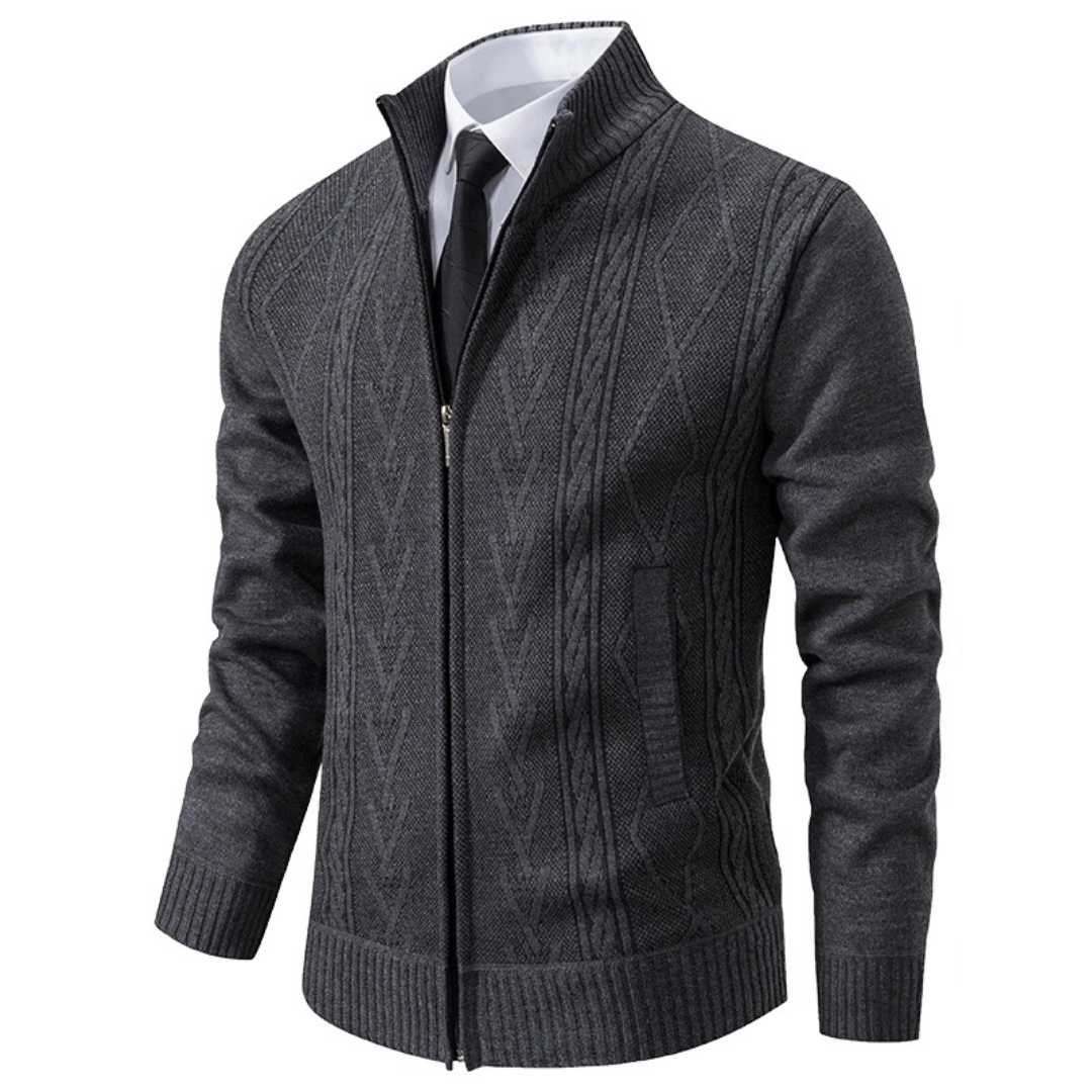 Broderick - Eksklusiv Varm Cashmere Sweater