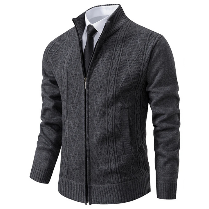 Broderick - Eksklusiv Varm Cashmere Sweater