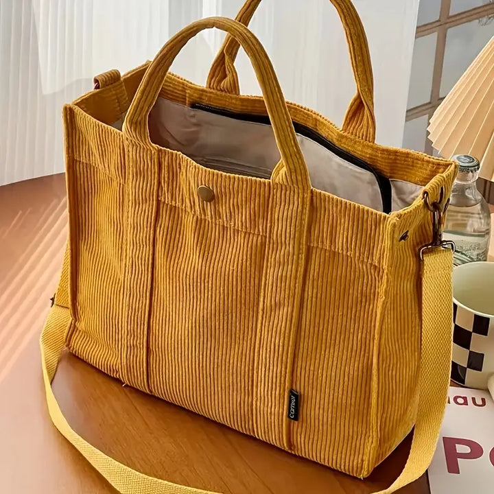 Marella - Vintage Inspireret Corduroy Taske