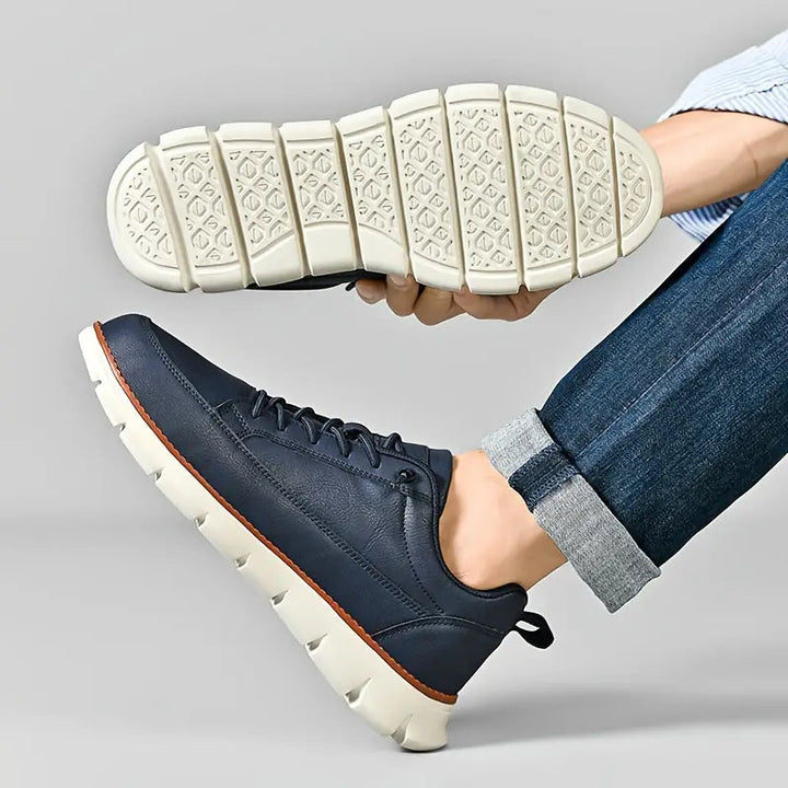 Dewey - Åndbar Læder Turnschuh