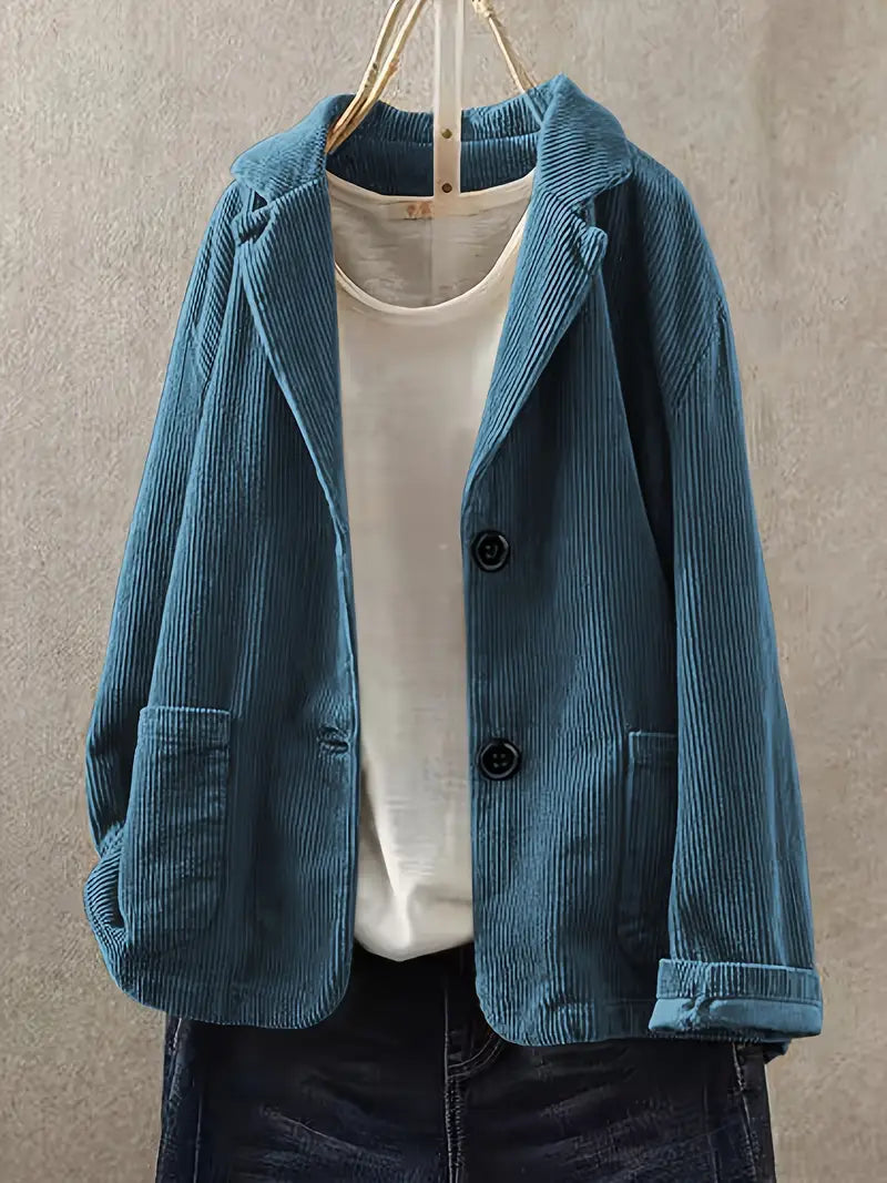 Nehara - Afslappet Langærmet Blazer