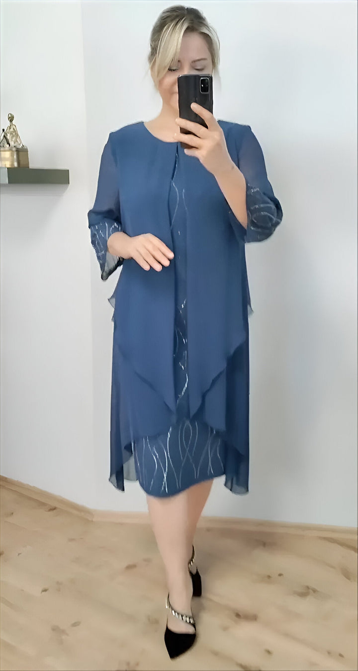 Nienke - Elegant wrap kjole