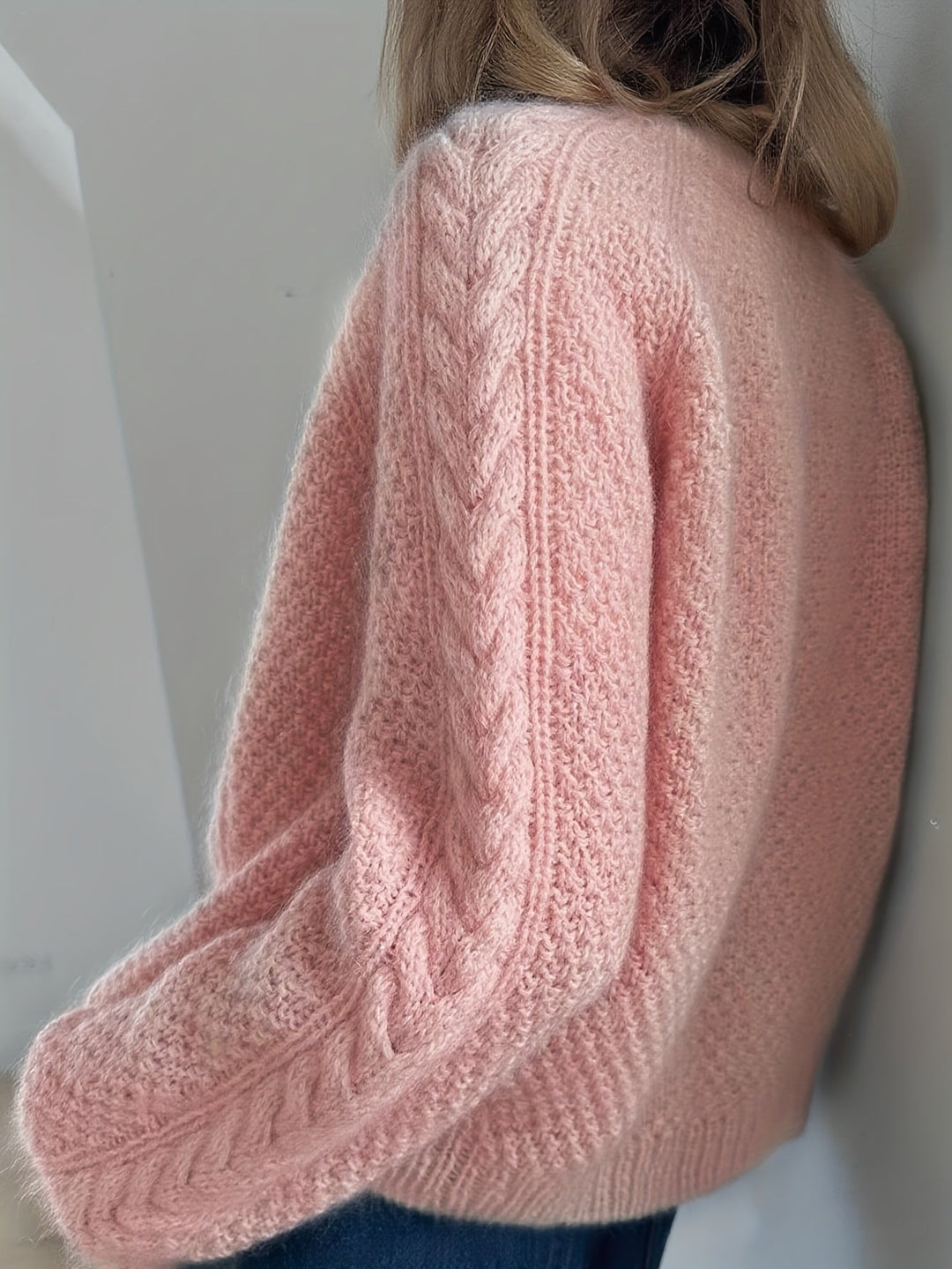 Dwina -  Kabelstrikket Cardigan Med Knapper