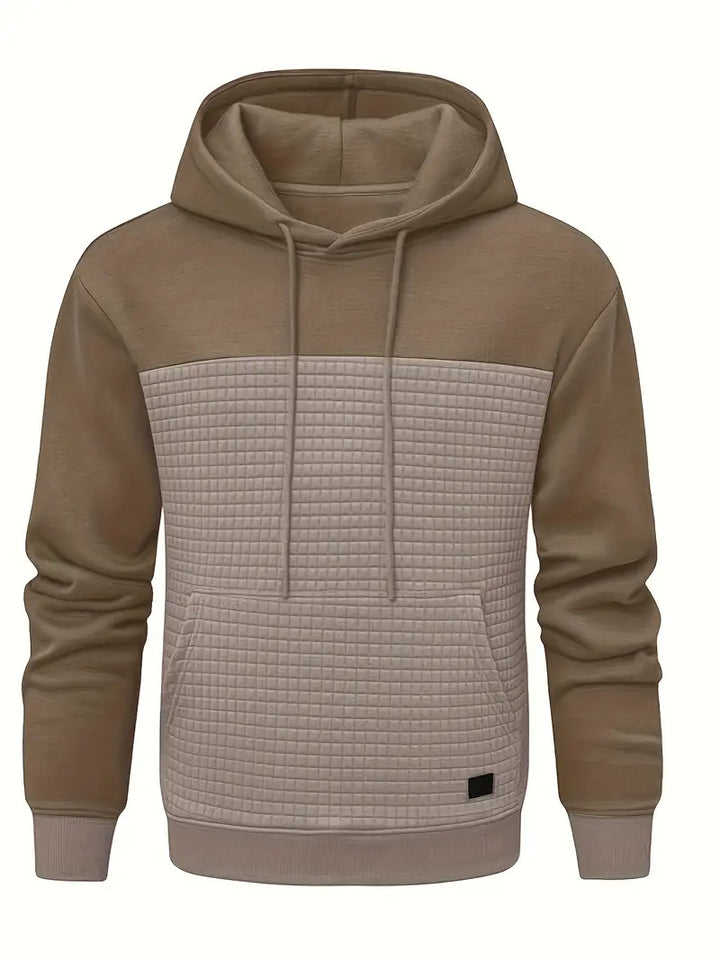 Dashiell - Sweatshirt Med Hætte Og Struktur