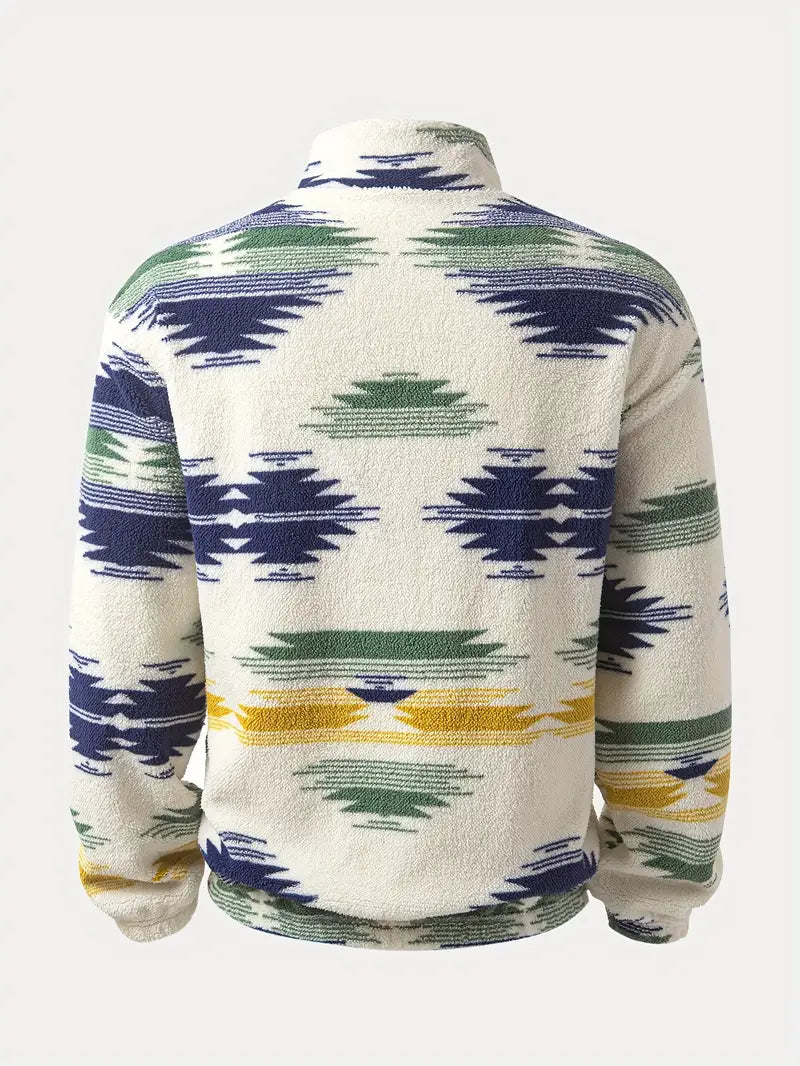 Clinton - Sweatshirt Med Halv Lynlås Og Opretstående Krave