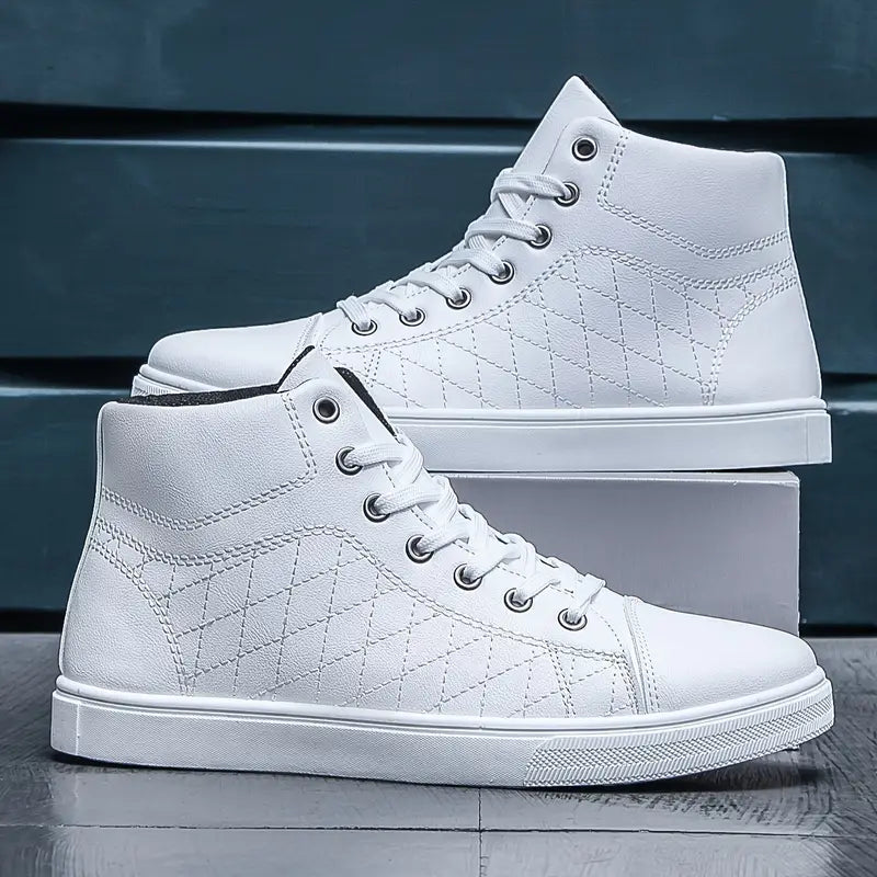 Gayle - Afslappet Plaid Mellemhøj Sneaker