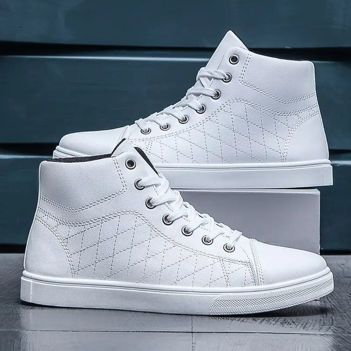Gayle - Afslappet Plaid Mellemhøj Sneaker