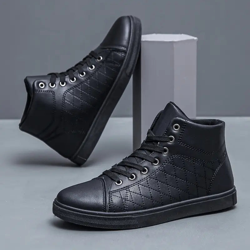 Gayle - Afslappet Plaid Mellemhøj Sneaker