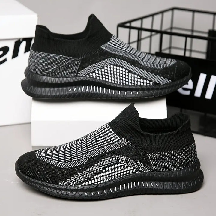 FlexStride - Åndbar Letvægts Sneaker i Strik