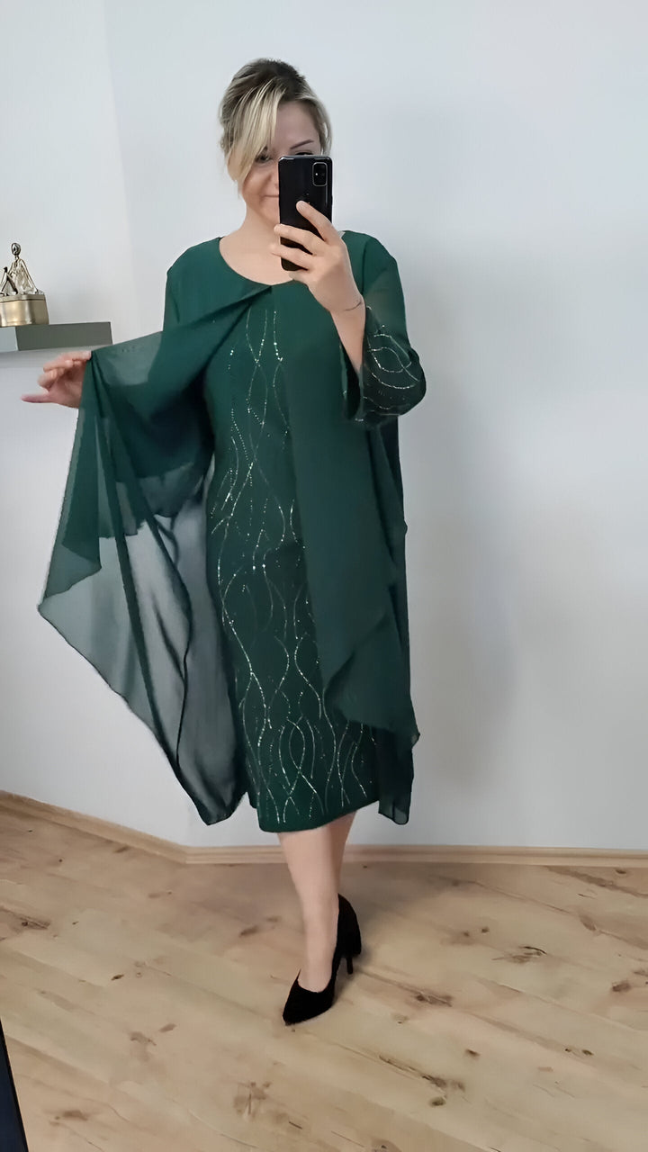 Nienke - Elegant wrap kjole