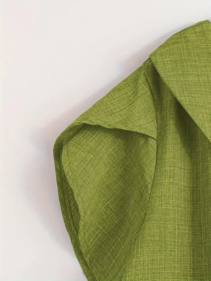 Milany - Afslappet Bluse Med Asymmetrisk Halsudskæring