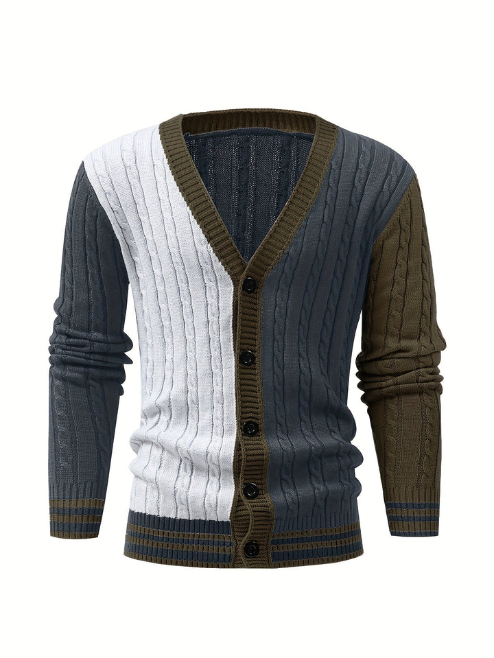 Bryant - Åndbar Strikket Langærmet Cardigan