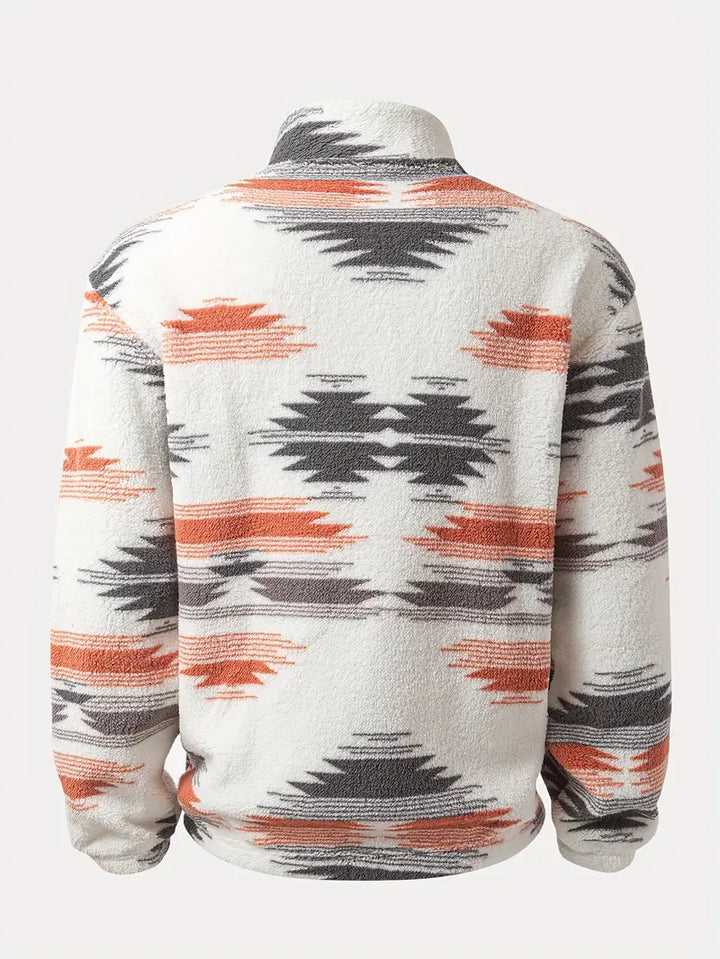 Clinton - Sweatshirt Med Halv Lynlås Og Opretstående Krave