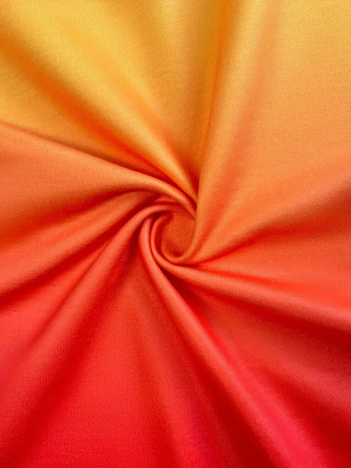 Areeqa - Hættetrøje Med Farveovergang Og Snøre